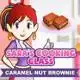 Saras Cooking Class Caramel Brownie